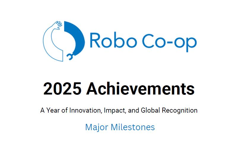 Robo Co-op 2025: A Year of Innovation, Impact, and Global Recognition